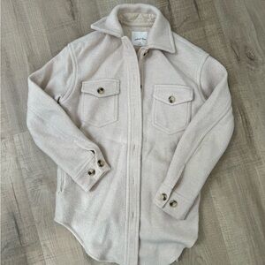 Wilfred Button Up Ganna Shirt Jacket